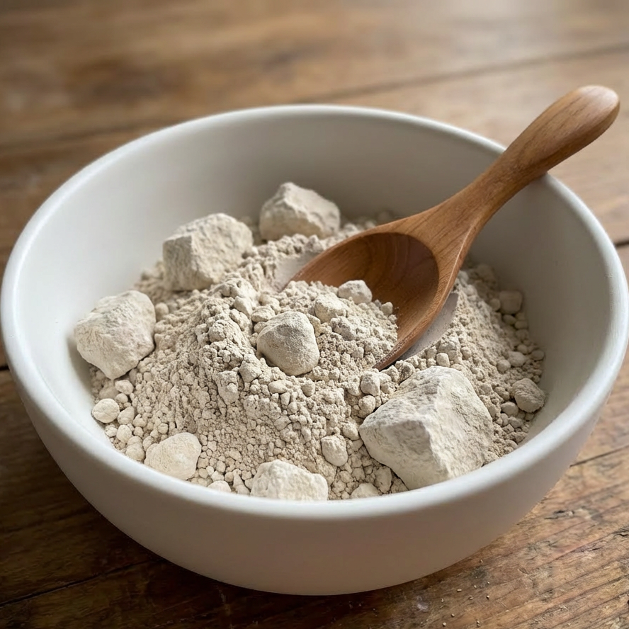 EDIBLE UNSALTED CAMEROON KAOLIN CLAY POWDER/CRUMBS 500GRAM