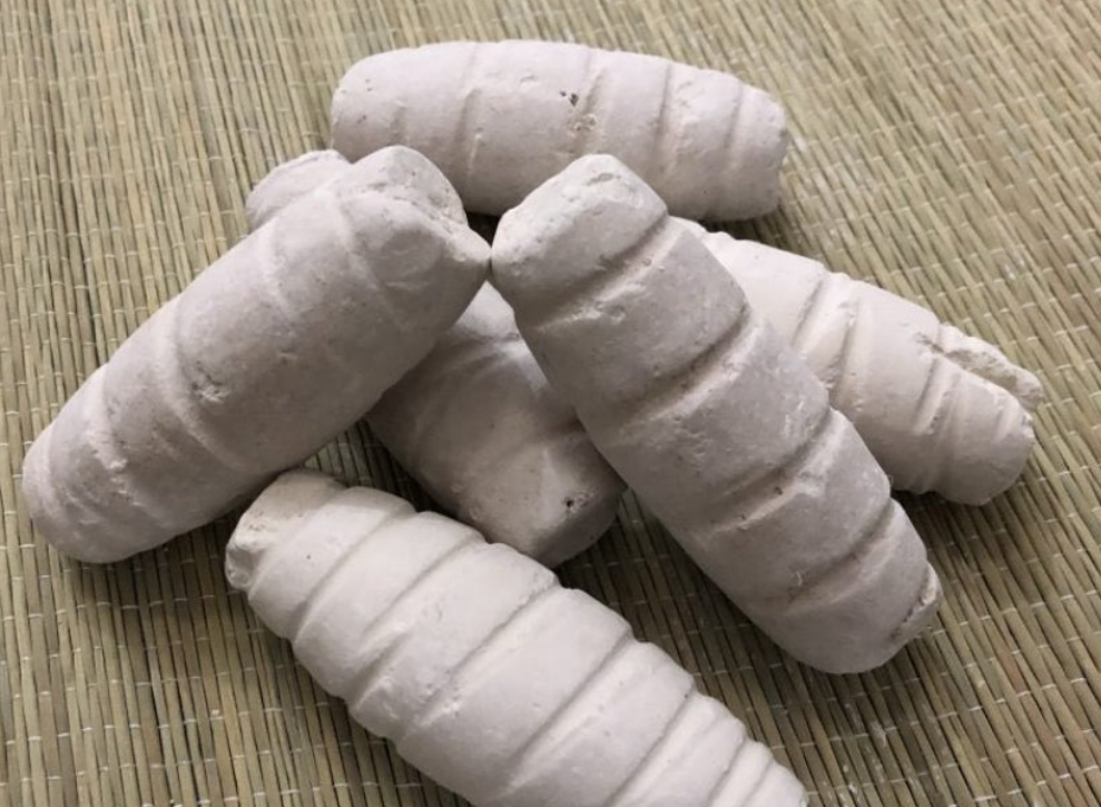 EDIBLE NIGERIAN EFUN SPIRAL CLAY(3pcs)