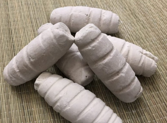 EDIBLE NIGERIAN EFUN SPIRAL CLAY(3pcs)