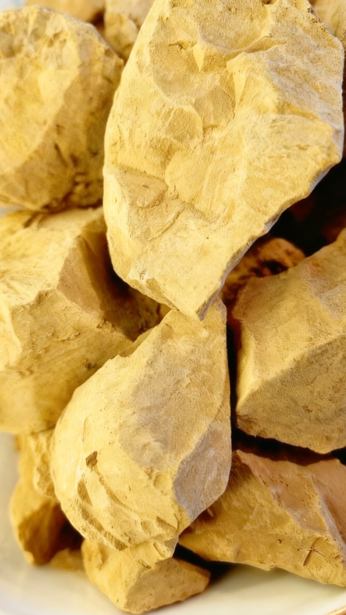 EDIBLE UNSALTED SOUTH  AFRICAN  CARAMEL CLAY