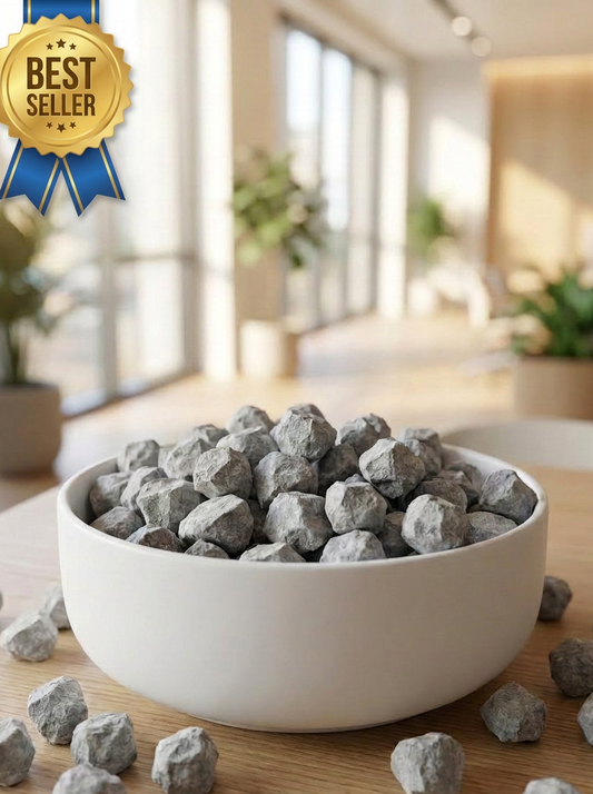 EDIBLE NIGERIAN SALTED NZU CLAY  SAND AND 90% STONE FREE.